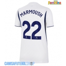 Camisa de time de futebol Tottenham Hotspur Omar Marmoush #22 Replicas 1º Equipamento Feminina 2026-27 Manga Curta